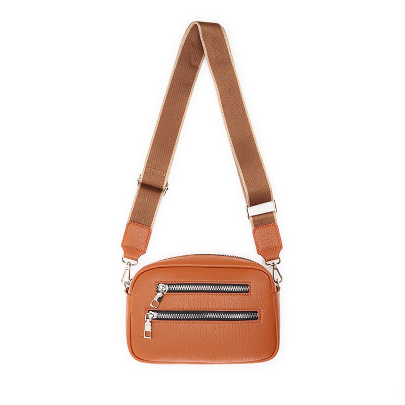 Bags: New trendy single-shoulder crossbody bag 2025, girl's versatile small round bag, niche design, wide-shoulder strap women's bag