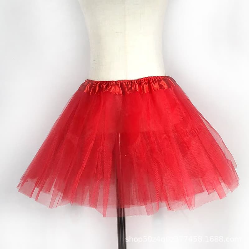 New Export Tutu Skirt Puffy Skirt Ballet Skirt Mesh Skirt Performance Dance Skirt Children Half Skirt Factory Wholesale