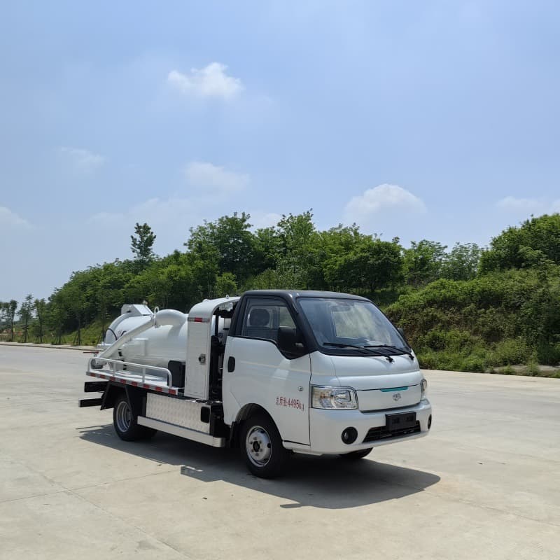 Cleaning and Sewage Suction Truck for Export, Urban Sewer Dredging and Fecal Suction, Export Fecal Suction Vehicle