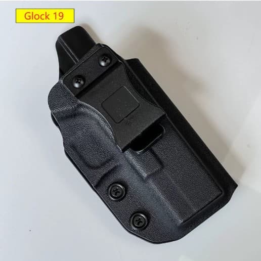 Outdoor Glock IWB Waist Holster High-Quality K-Style G19 Hunting Waist Holster Shooting Kydex Holster