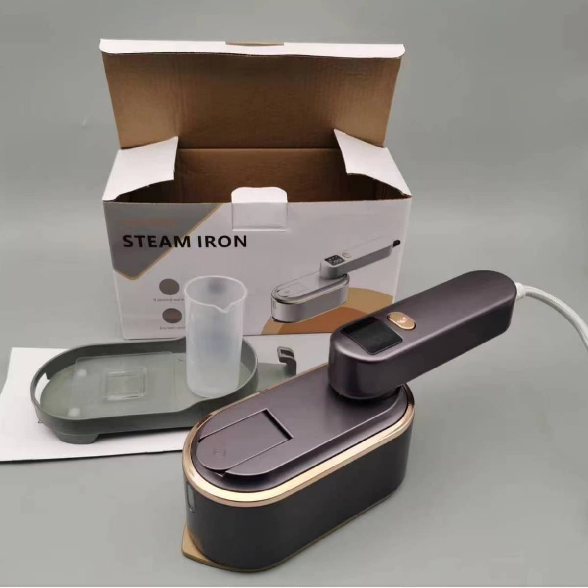 Cross-border New Handheld Garment Steamer, Mini Portable Ironing Machine, Foldable Steamer with Three-Steam Level Electric Iron