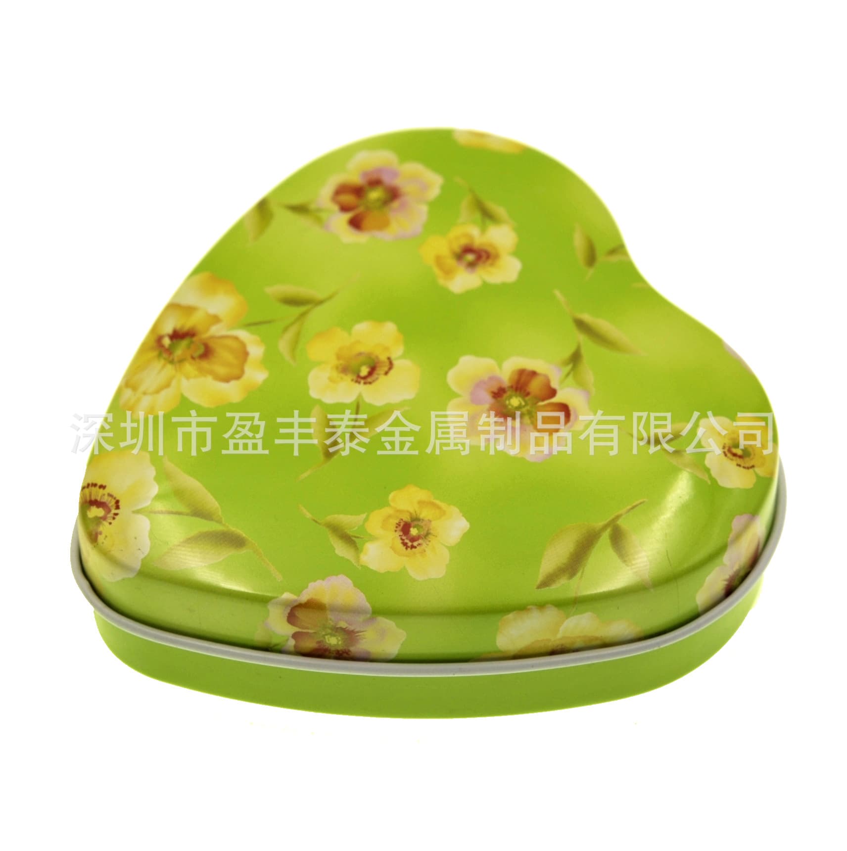 High-quality heart-shaped tin box gift box manufacturer custom pattern iron can packaging free sample