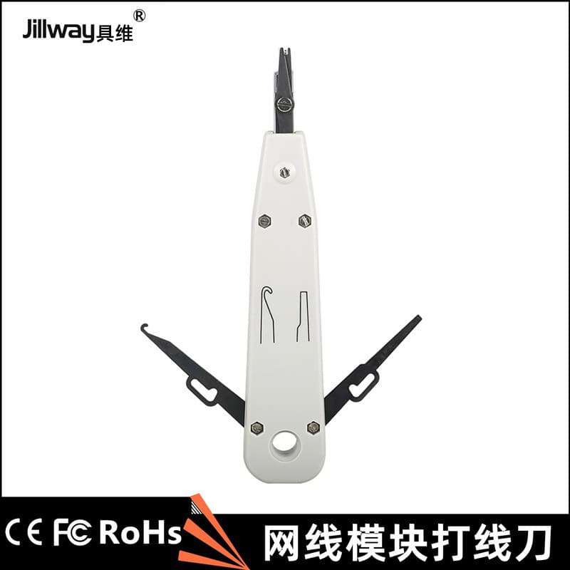Ethernet Telephone Punch Down Tool Network Punch Down Tool for Patch Panel Module 110 Module KD-1 Punch Down Tool
