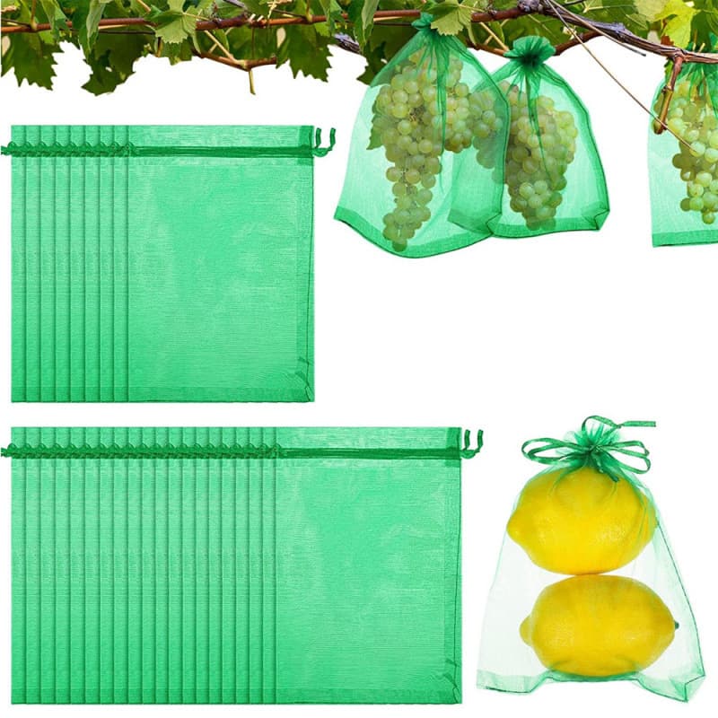 Cross-border Fruit Protection Bag, Grape and Fruit Insect Repellent Mesh Bag, Seed Bag, Organza