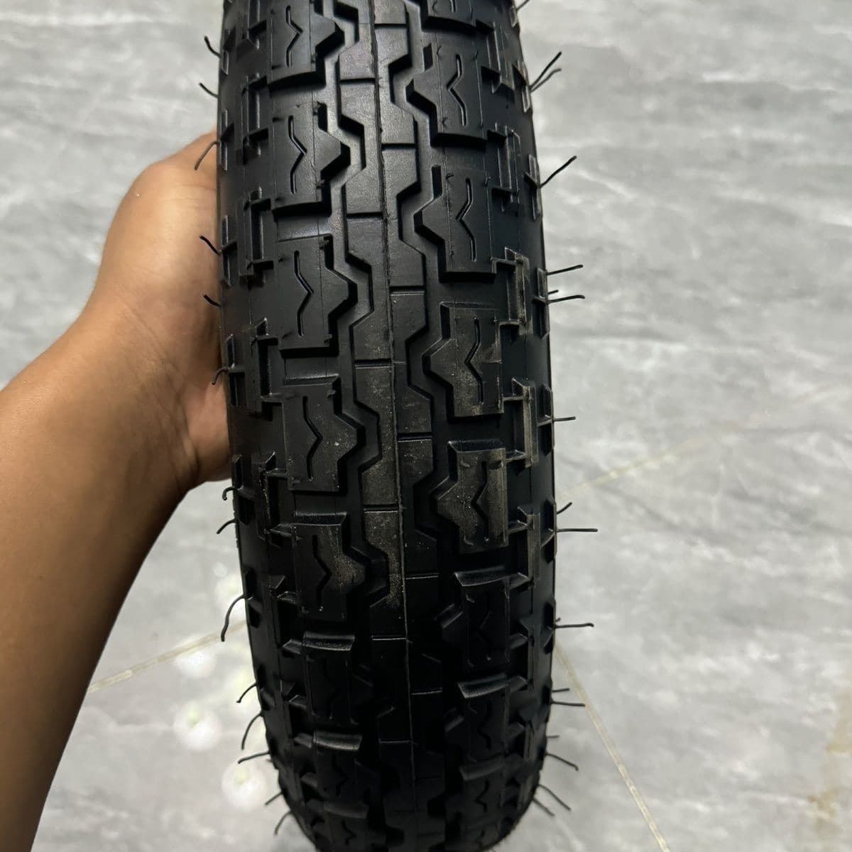 Source Factory Tires 400-10 Tubeless Outer Tires Warranty Reinforced Wear-Resistant Rubber Tires