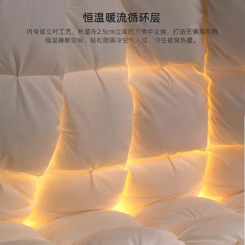 95% White Goose Down Comforter, Thick and Warm for Winter, Lightweight and Quiet, Large Goose Down Comforter, Cross-border E-commerce