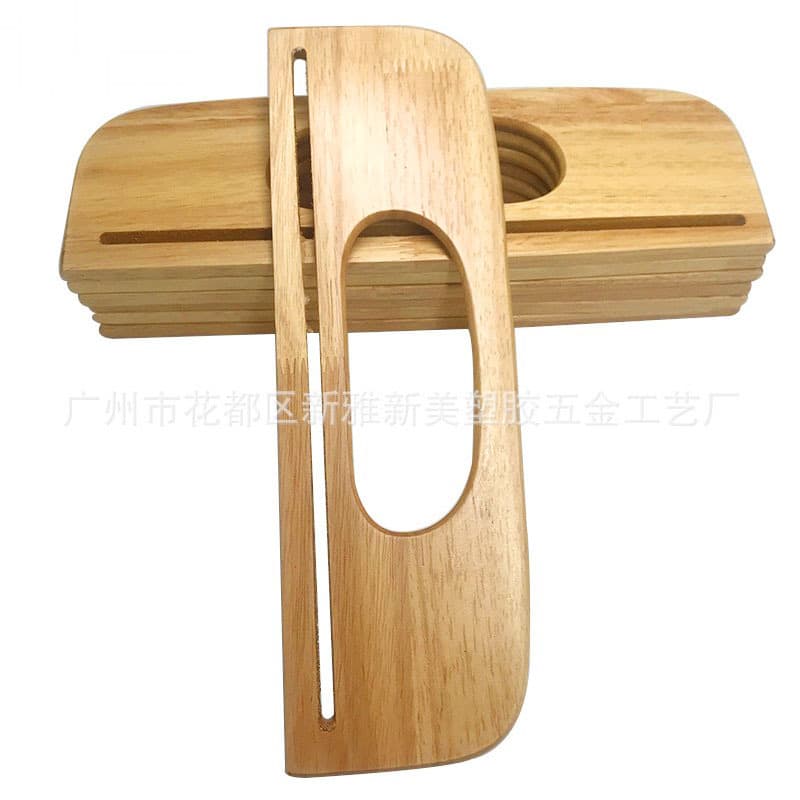 Rectangular Wooden Handles, Wooden Mouth Frame Wholesale, Wooden Hangers, Wooden Handles for Handbags, Solid Wood Mouth Frame Handles