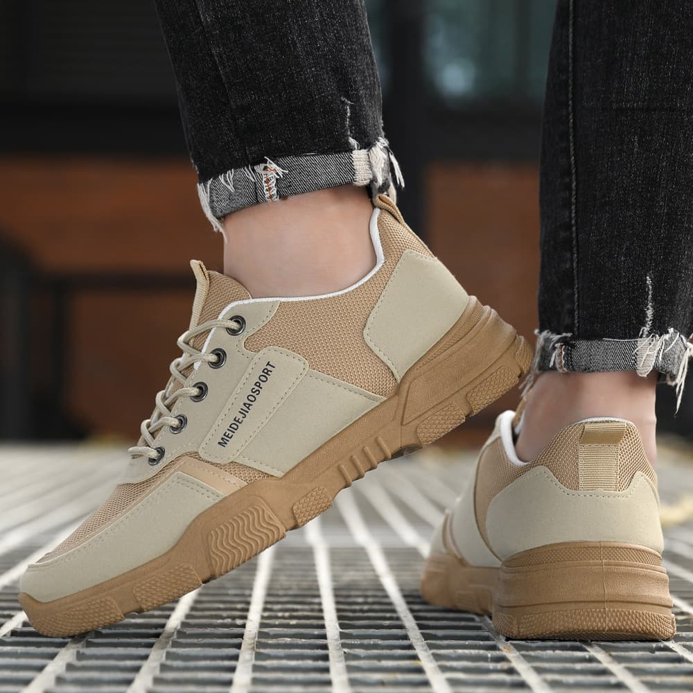 Men's Shoes 2026 Spring Outdoor Cross-Border Sports Shoes Retro Casual Shoes Workwear Style Hiking Boots Wholesale