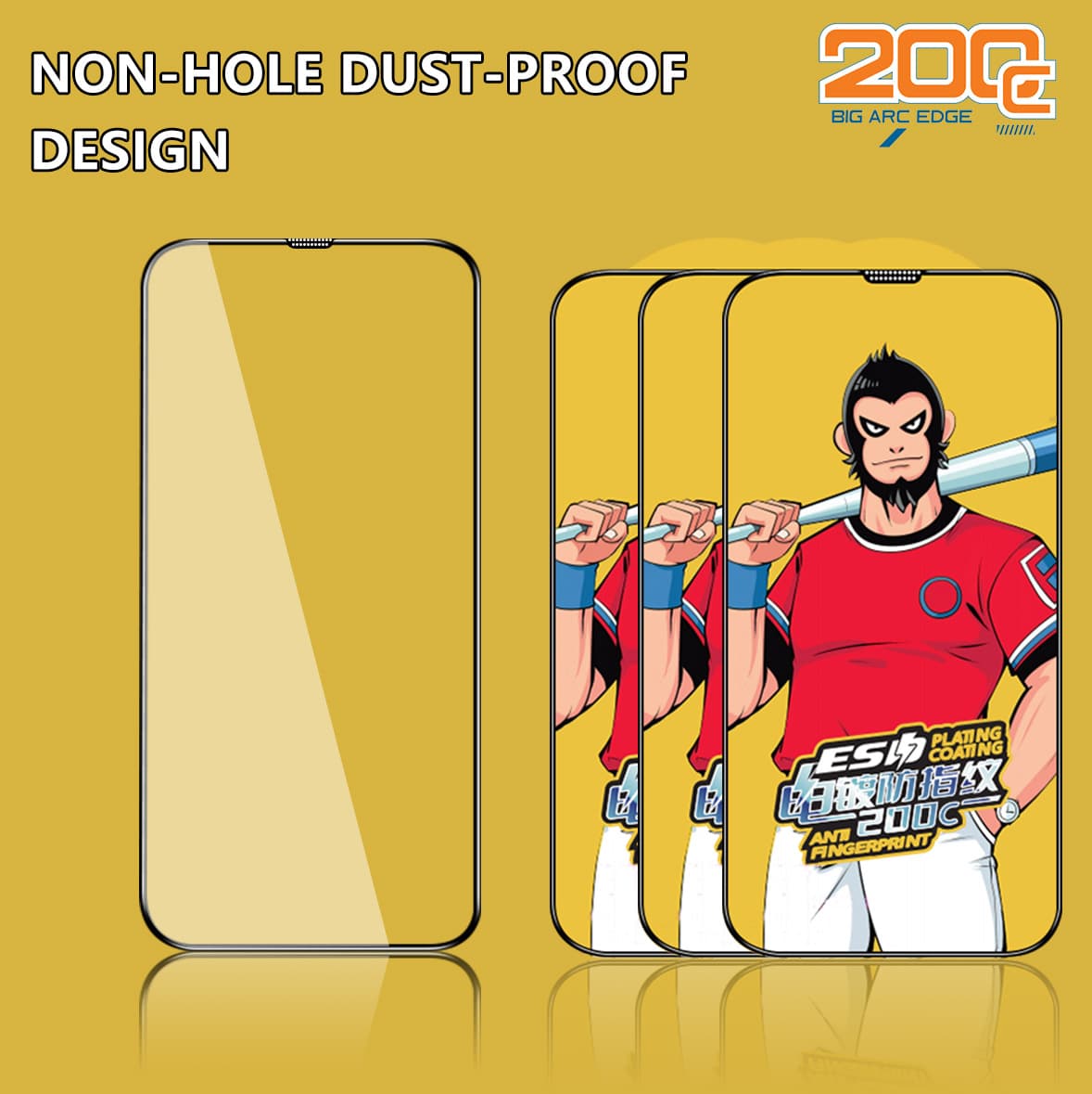 Tempered Glass Screen Protector for Redmi 13C Full Coverage, for Redmi 12C, Drop-Resistant, for Redmi 14C, HD