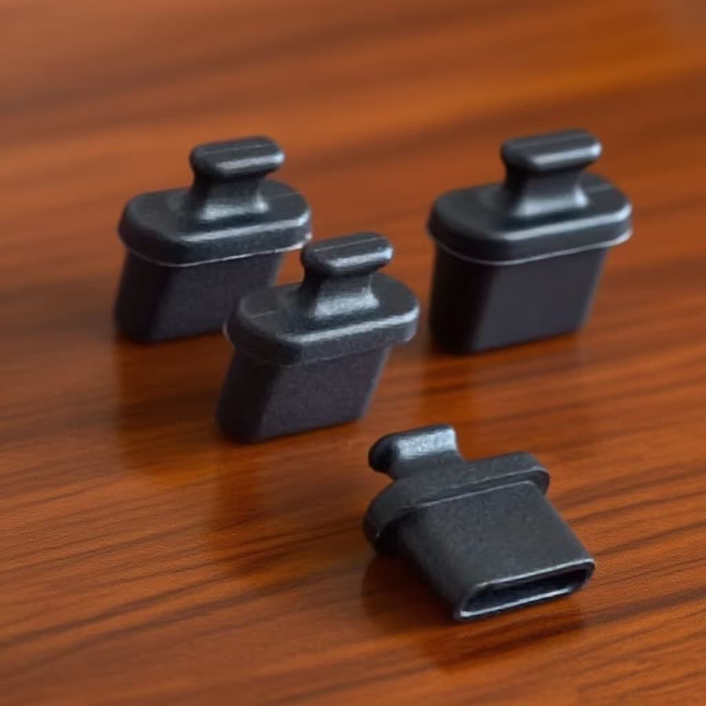 TYPE-C with Handle Dust Plug, USB C Dust Plug TPU Rubber Plug, Phone Charging Port Dust Cover