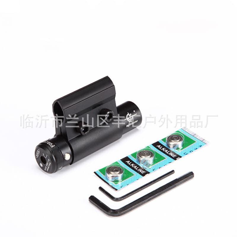 New infrared laser sight QQ clip red laser pointer card slot dovetail pipe multiple installation options