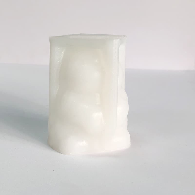 3D Chubby Cat Aromatherapy Candle Silicone Mold DIY Kitten Candle Resin Plaster Ornament Cat Squeeze Mold
