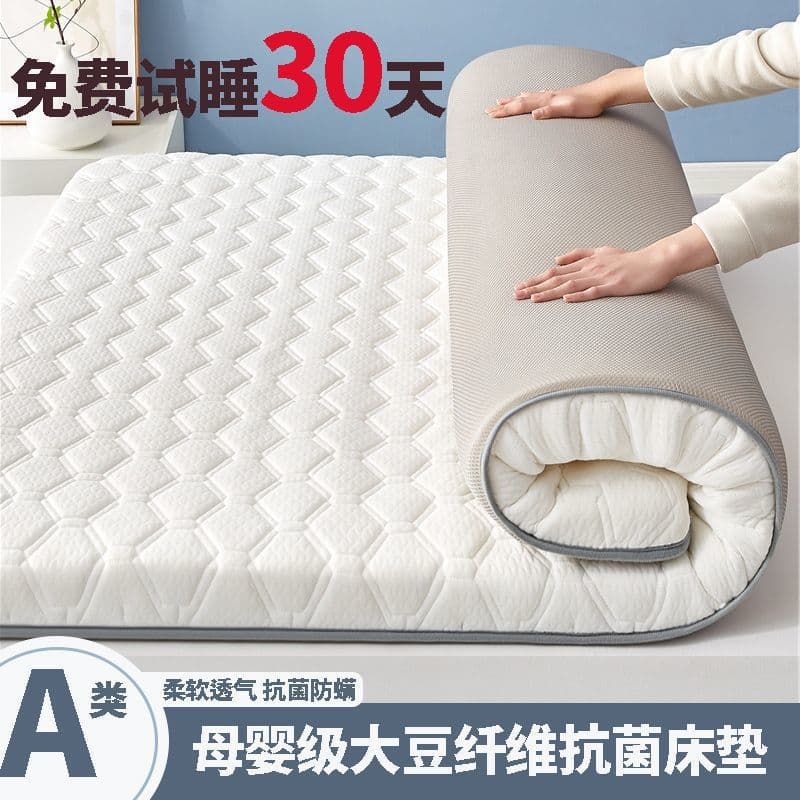 All-Season Mattress for Home Use, Extra Thick Soft Pad for Student Dormitory, Single/Double Memory Foam Sponge Mattress, Underlay Mattress
