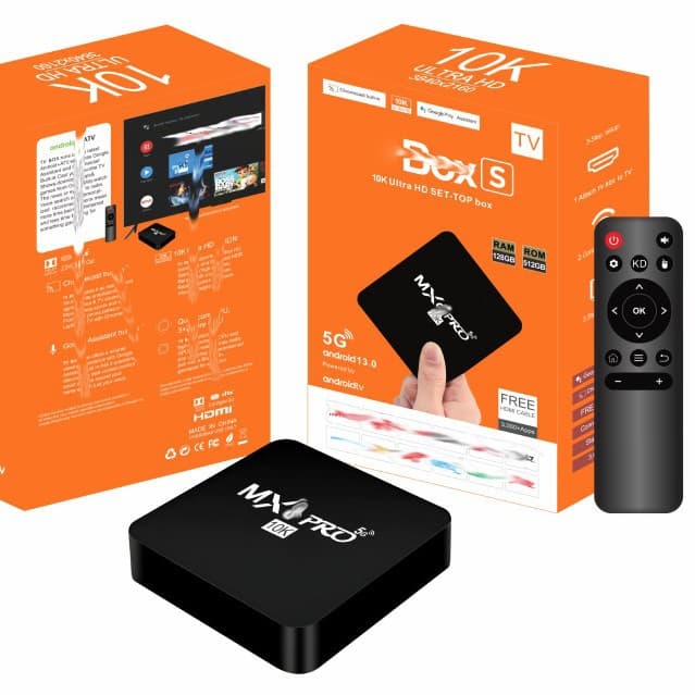 Cross-Border MX10 Set-Top Box RK3228A Android TV Box 4K HD WiFi Player TVBOX