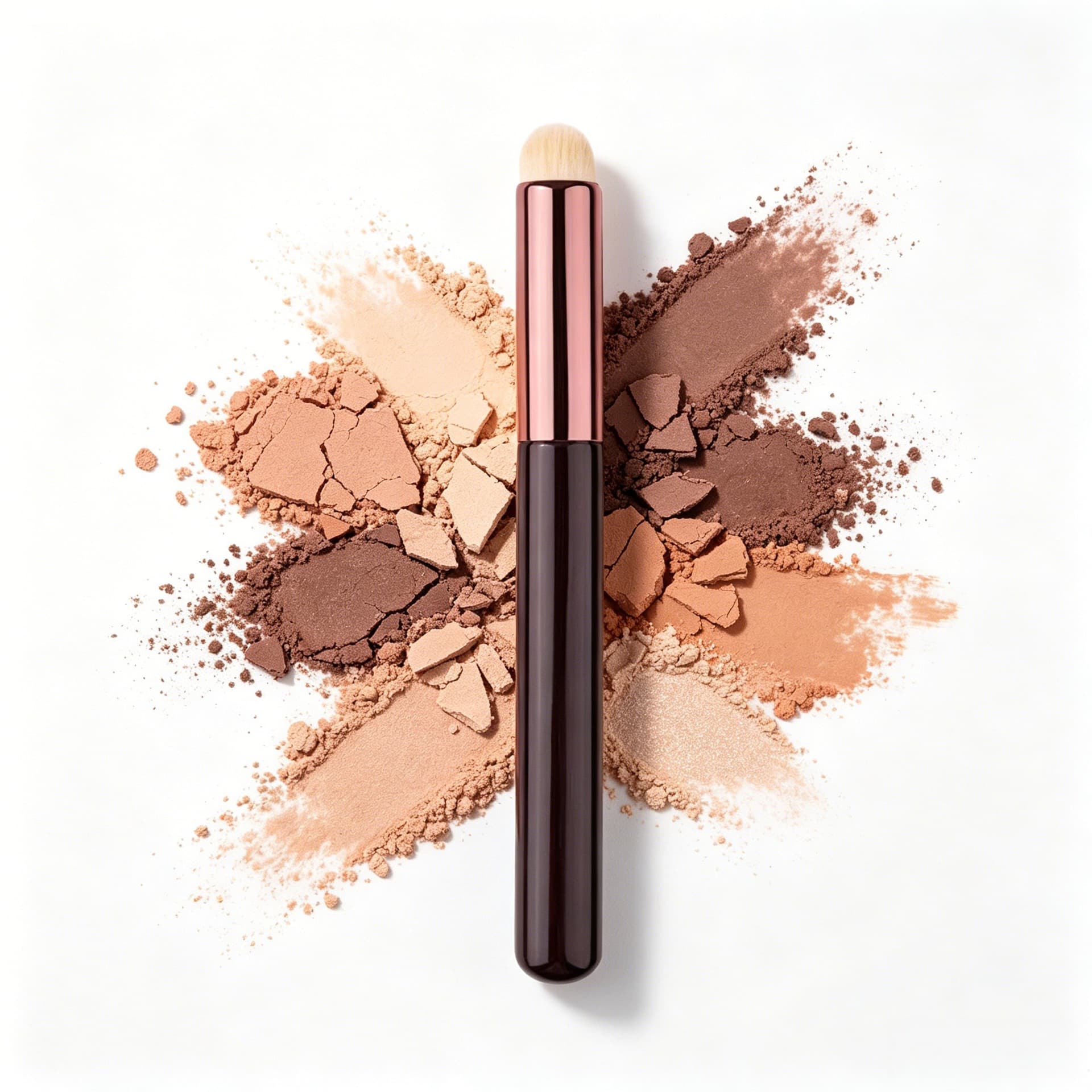 Round Head Lip Blending Brush Lipstick Brush Lip Brush Matte Bullet Concealer Brush Portable Multi-Functional Beauty Makeup Brush