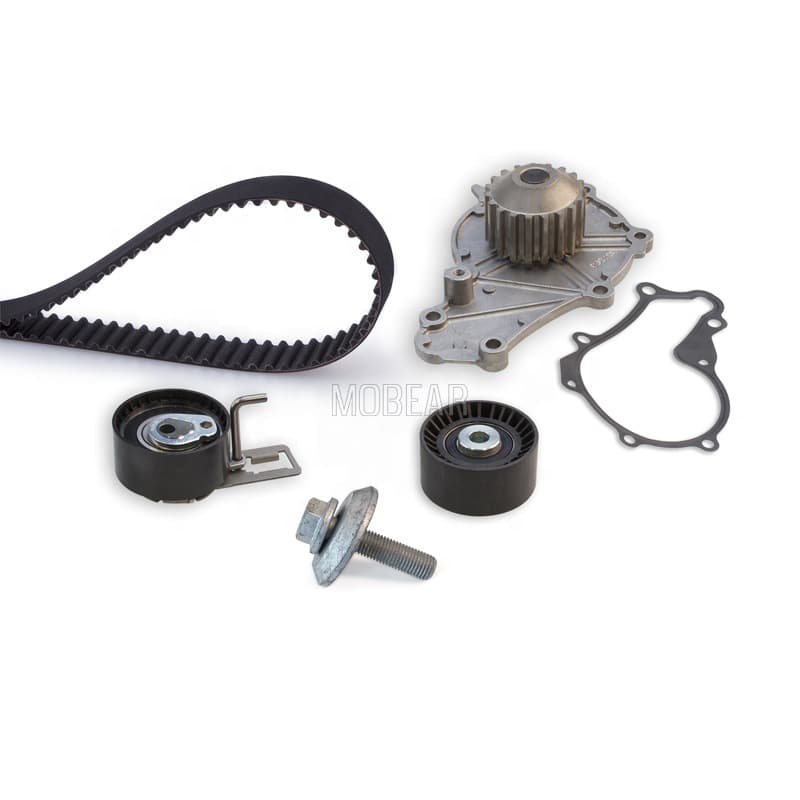 Timing Belt Kit with Water Pump for Renault, Tensioner Pulley Part Number: KP15656XS
