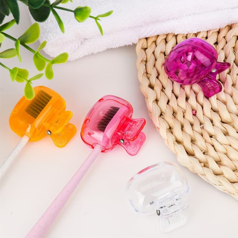 Toothbrush Protective Cover, Travel Portable Dust-Proof Toothbrush Head Storage Clip, Luxury Electric Toothbrush Head Protective Clip Wholesale