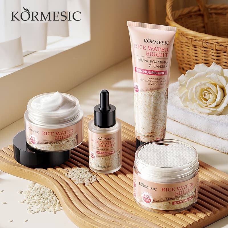 Cross-border KORMESIC Rice Water Brightening Skin Care Series Facial Care Wholesale