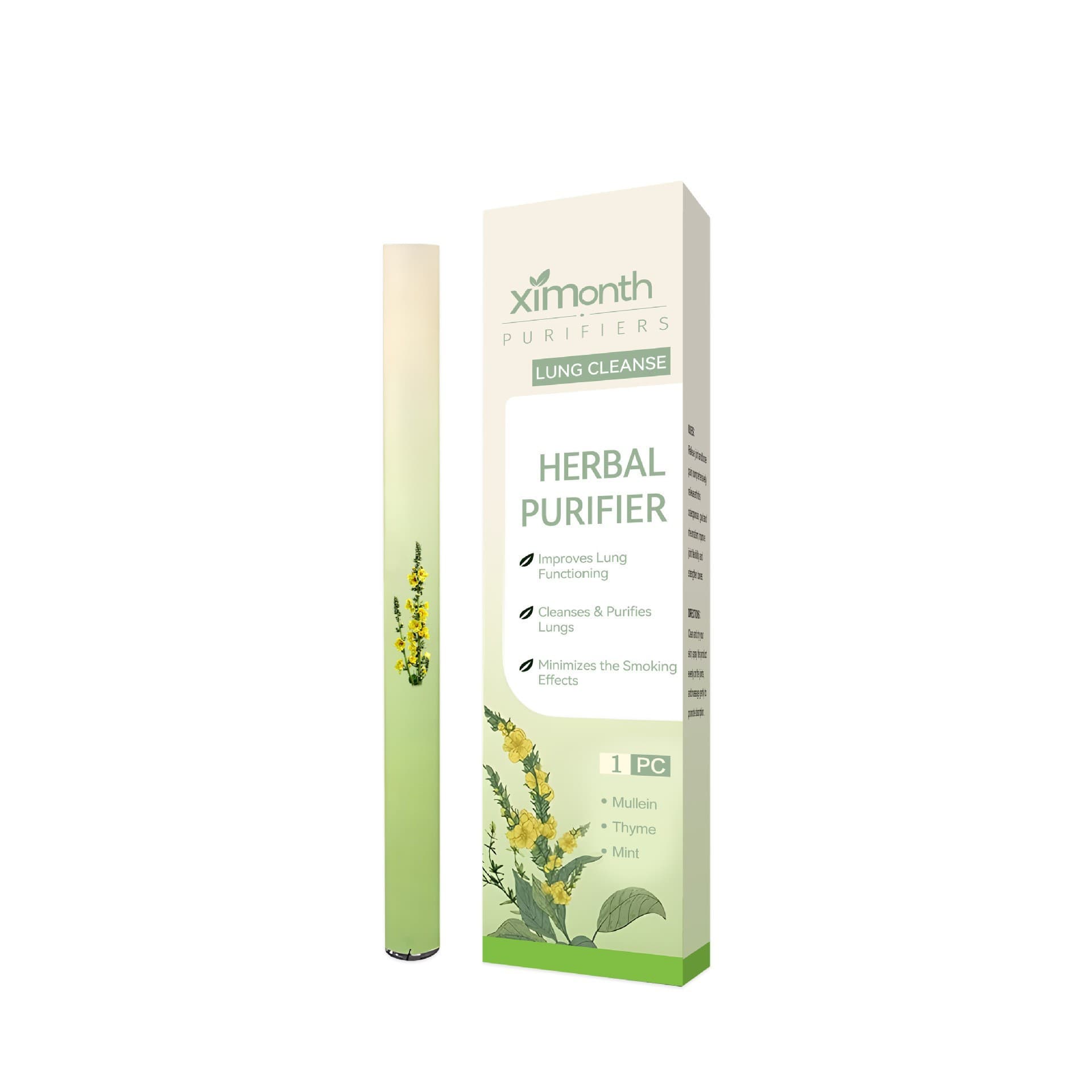 Herbal Diffuser Upgraded with Extracts of Mullein Body Care Stick