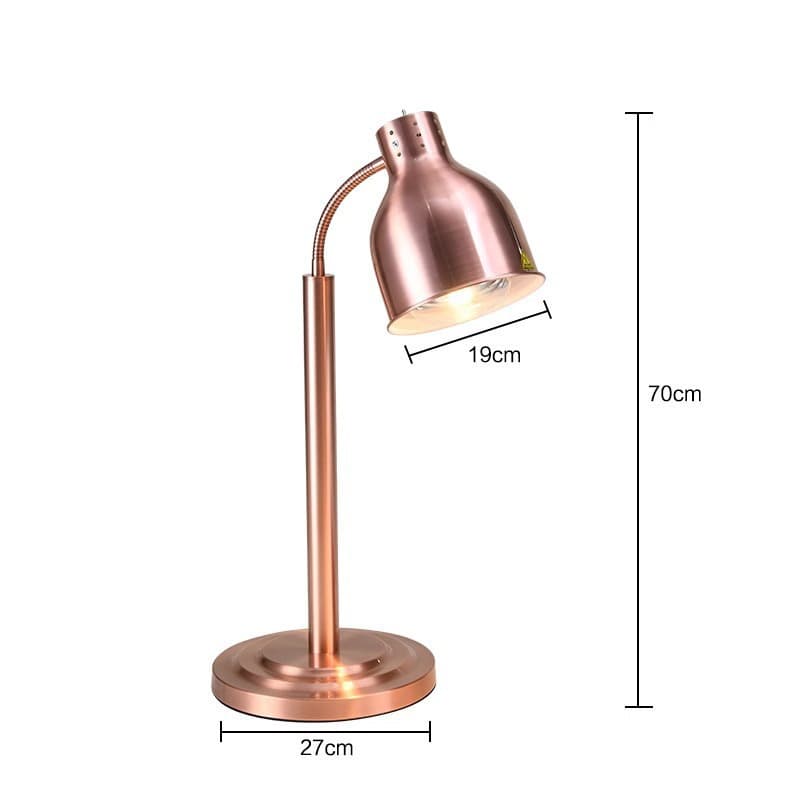 Hotel restaurant marble buffet food insulation lamp catering barbecue warm dish heating food commercial food warming lamp