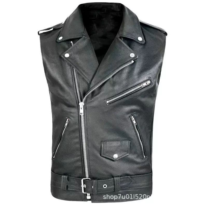 New Foreign Trade Korean Style Slim Fit Motorcycle Leather Jacket for Men, British Fashion PU Leather Jacket Y012