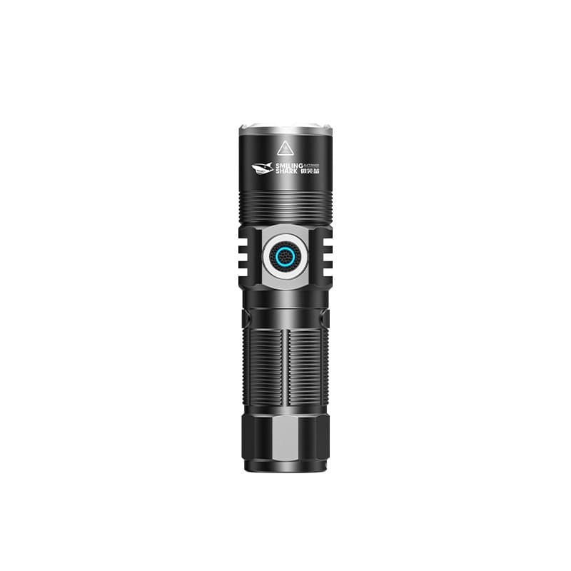 Smile Shark New High-Power Mini Flashlight Compact Outdoor Long-Range Multi-Function Magnetic Mount Hiking Night Climbing Light