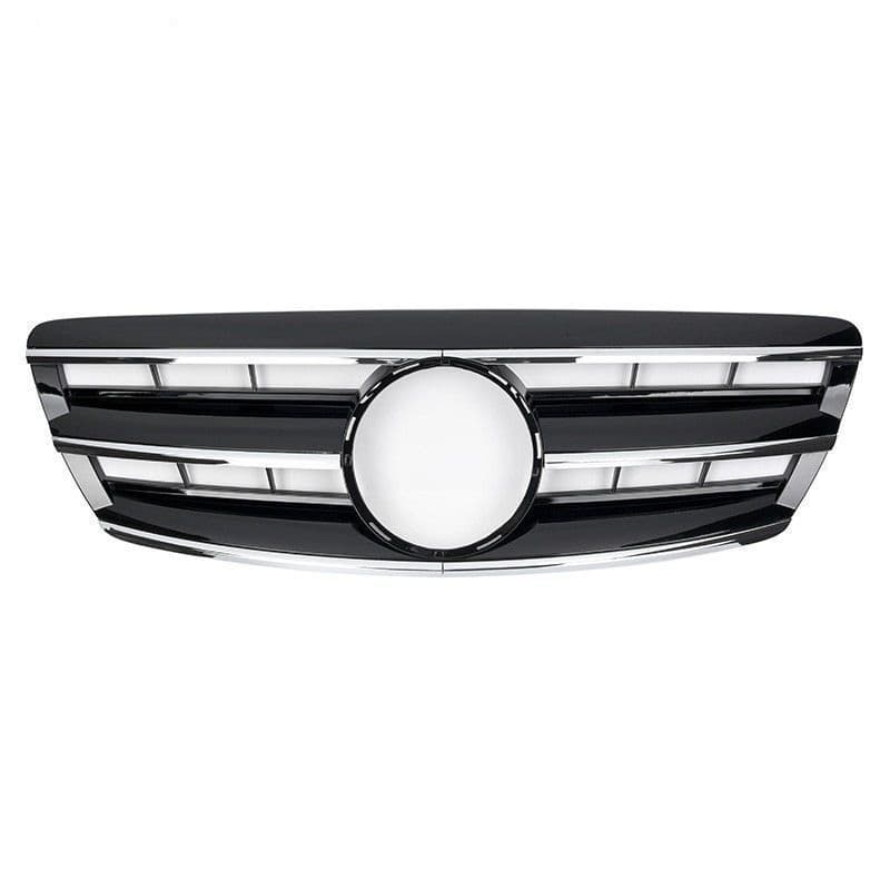 Front Grille for Mercedes S-Class W221 Three-Bar Radiator Grille Modification 2006-2009