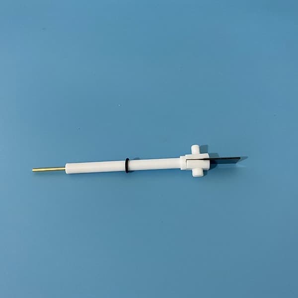 J110 Upgraded Platinum Sheet Electrode Clamp Reinforced Pure Platinum Electrode Platinum Working Electrode Clamp Pt Working Electrode Clamp