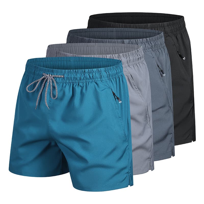European and American Plus Size Beach Shorts Summer Men's Quick-Dry Sports Shorts Casual Five-Point Pants Cross-Border European Size