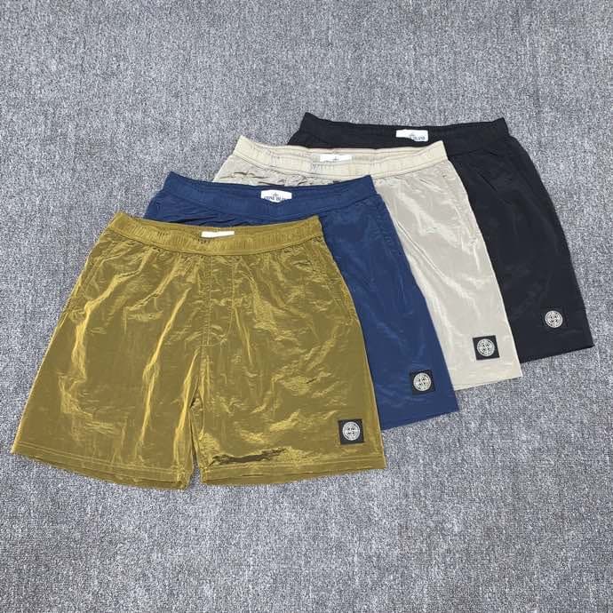STONE Cross-border Island Metal Nylon Compass Small Logo Sports Casual Summer Quick-Dry Beach Five-Point Shorts