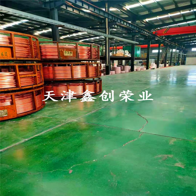 Plastic-Coated Copper Tube for Instruments Stock Specifications 8*1 10*1 12*1 6*1 with Welding Fittings