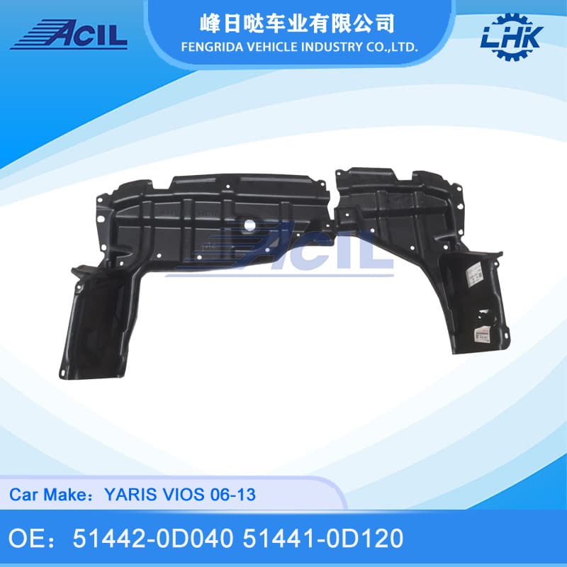 Factory Direct Supply Fender Lining for Toyota YARIS VIOS 06-13 Compatible with 51442-0d040