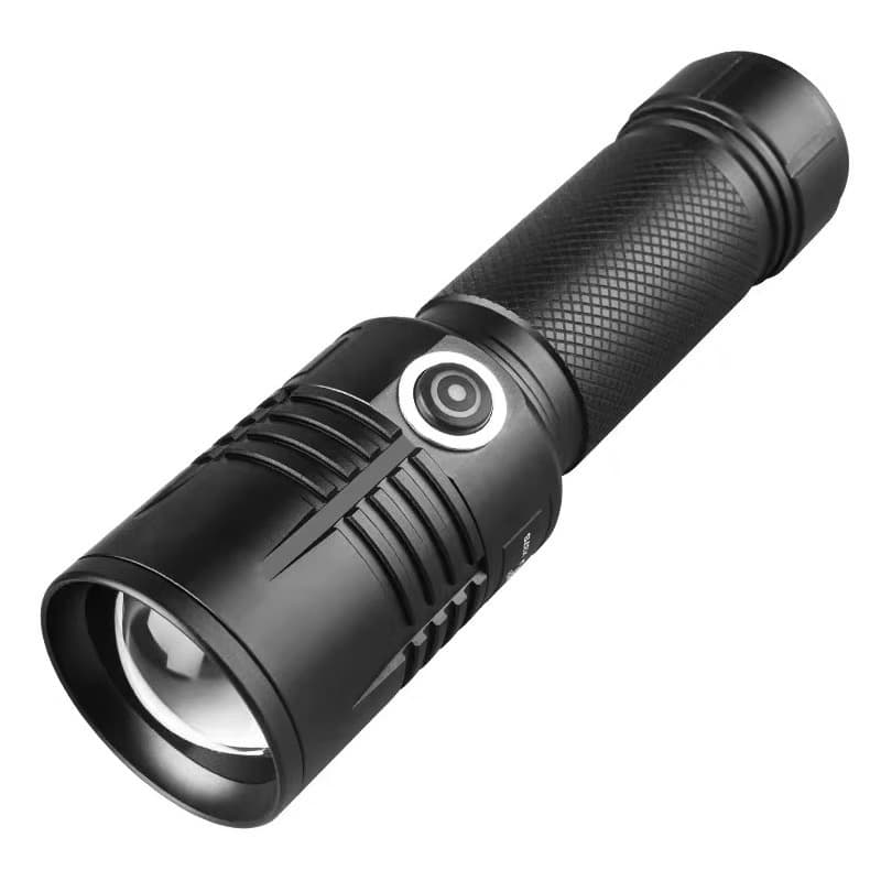 Forest Tiger White Laser High-Power Flashlight Zoom Multi-Function Portable Rechargeable Aluminum Alloy X37S Searchlight Outdoor
