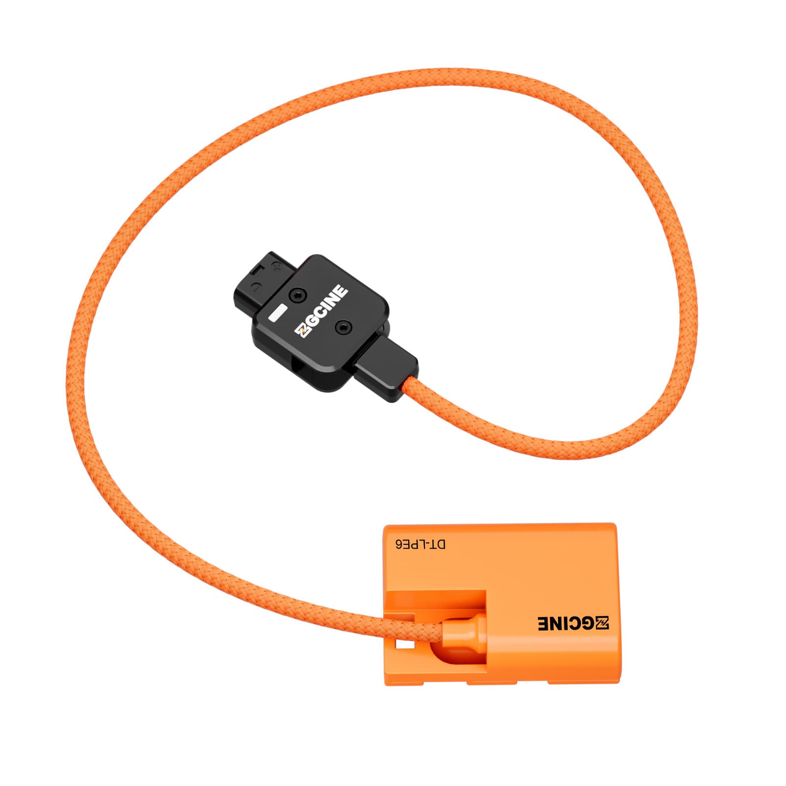 ZGCINE Overseas Version D-TAP to LP-E6 Dummy Battery for Canon Camera R5C Live Streaming Power Supply R75D r6