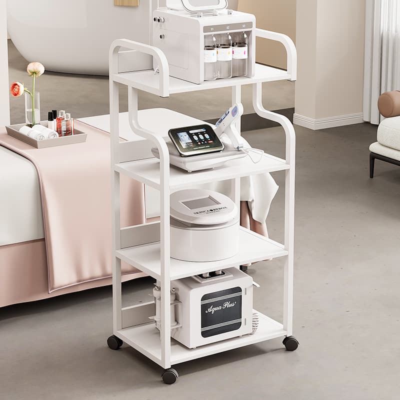 Beauty Instrument Trolley, Spectrometer Trolley, Small Bubble Trolley, Movable Beauty Salon Cart, Specialized Tool Cart