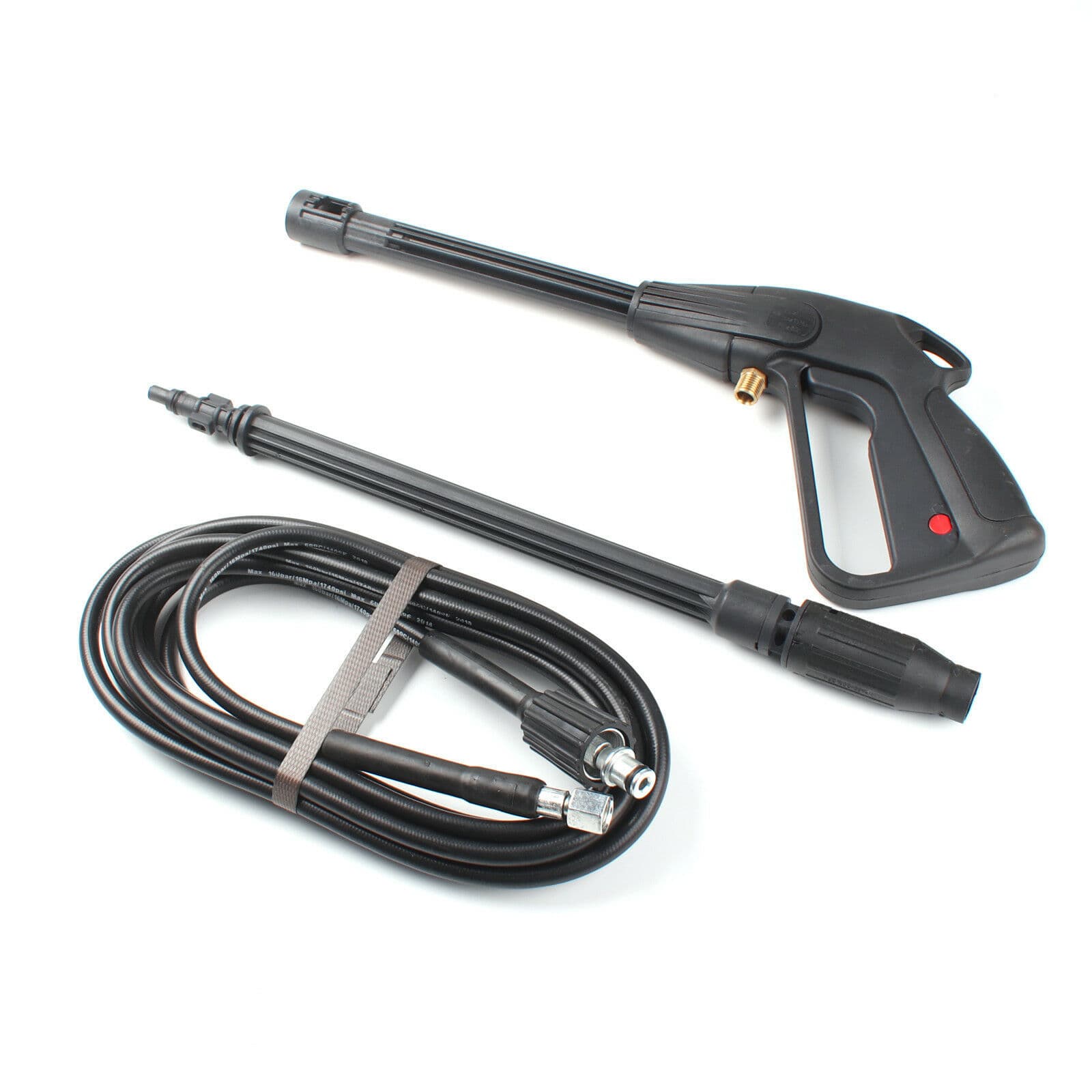High Pressure Car Wash Gun Kit with 5 Meters Cleaning Hose Plastic Car Cleaning Tool Set Neutral Brand Lightweight for Europe America And Southeast Asia