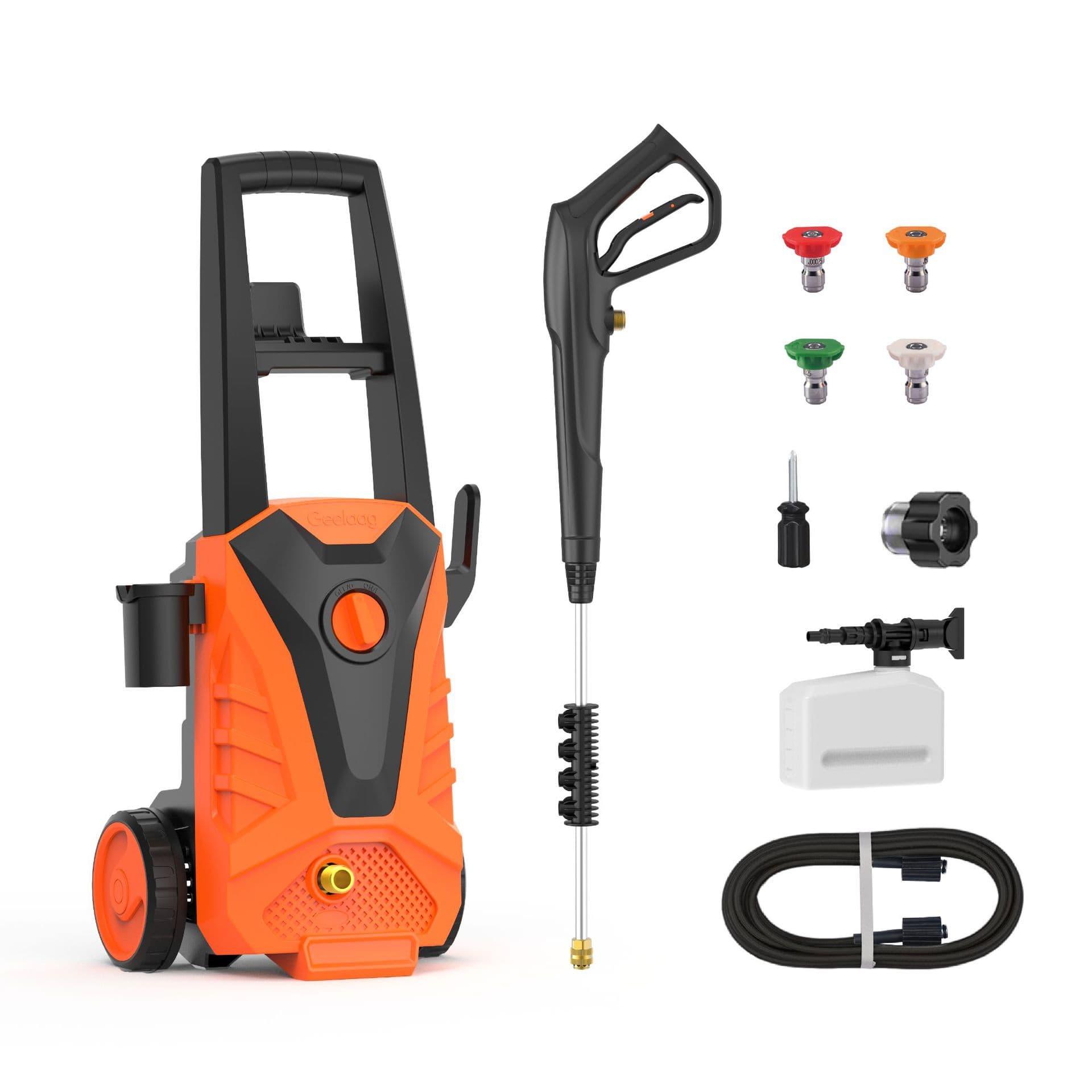 Amazon's Best-Selling Household Car Washing Machine 120V High-Pressure Cleaning Machine Portable Water Gun High-Power Cross-Border Ready Stock