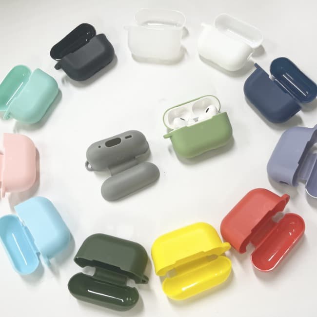 AirPods Pro 2 Case, Silicone Protective Cover for AirPods Pro 2, Apple Earbuds Case