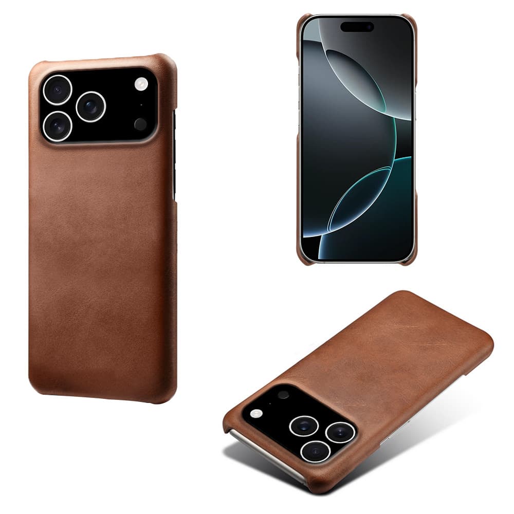 Suitable for iPhone 17 Pro Calf Pattern Phone Case Apple 17 Pro Max Leather Protective Cover 17 Air Leather Case