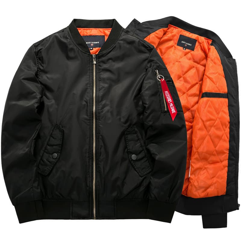 Amazon men's autumn and winter fat brother plus size fat man sports and leisure European and American cotton jacket cross-border WHIS pilot 8X