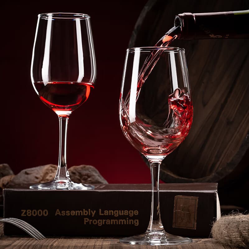 Premium Glass Red Wine Glasses Set for Home, Restaurant Commercial Use, Luxury High-End Goblet Wine Cup Set