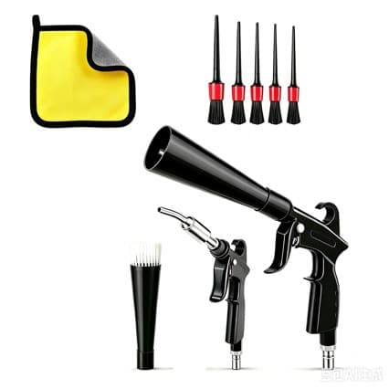 Interior Cleaning Gun Tool Spray Bottle Dust Car Engine Auto Interior Tornado Car Cleaning Kit