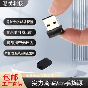 Factory Wholesale High-Speed Mini Car Music USB Drive 8GB/16GB/32GB/64GB/128GB USB Stick Cross-Border Storage Drive