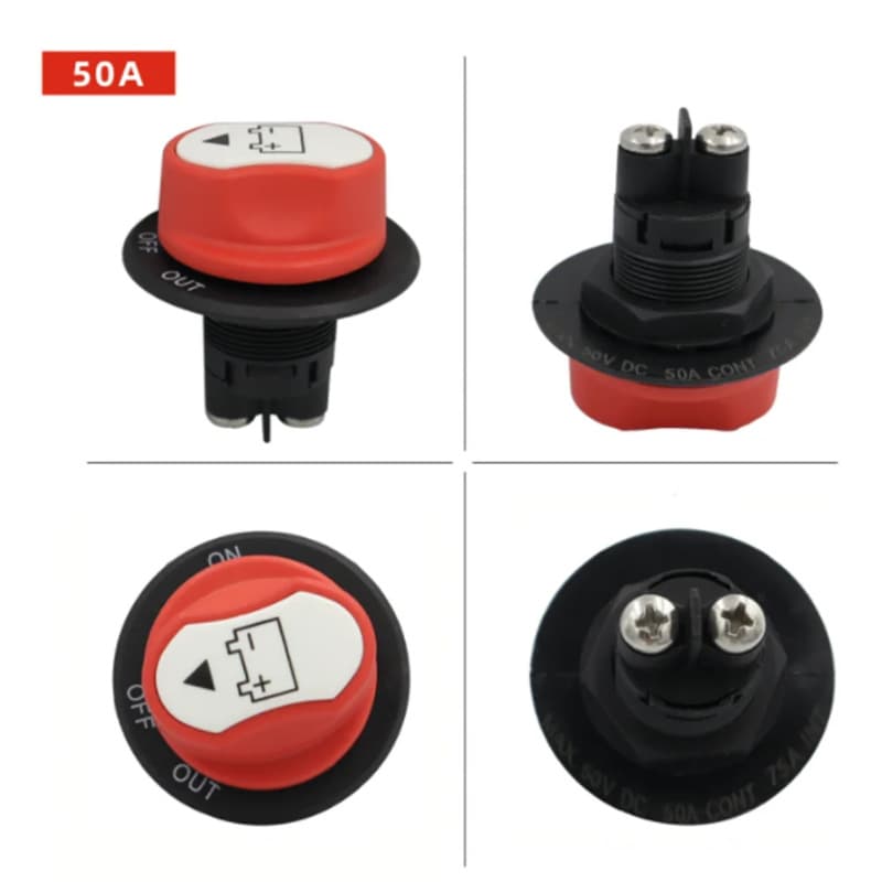 Hot-selling RV Battery Switch DC Battery Switch 50A/100A/200A/300A Waterproof Protection