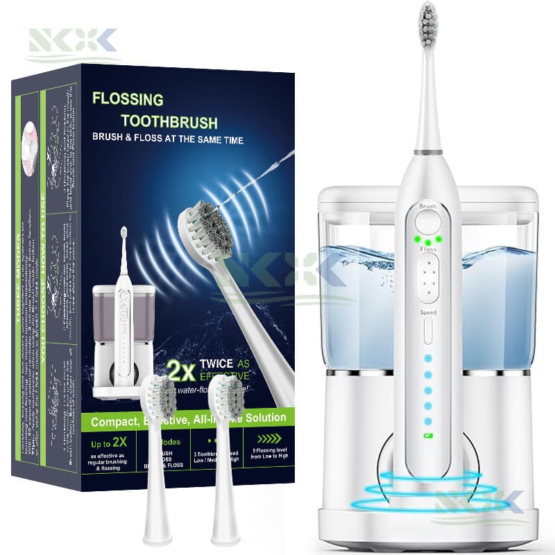 Electric Toothbrush With Water Flosser 2-in-1 Water Flosser Electric Toothbrush