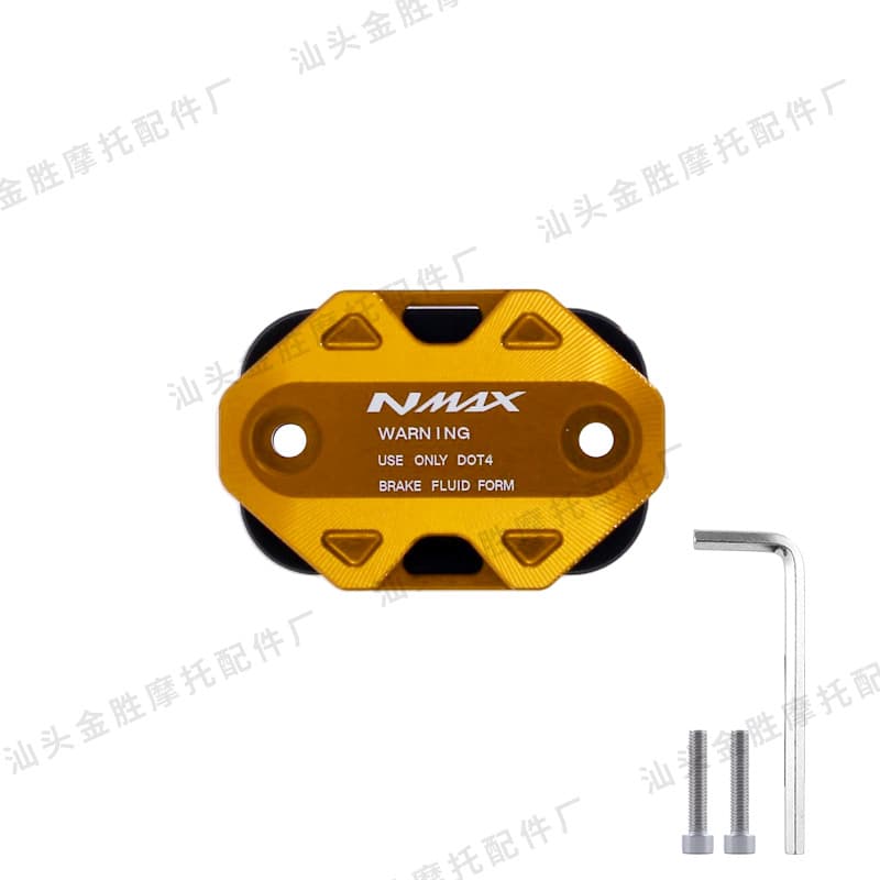 Motorcycle Modified Disc Brake Master Cylinder Cover CNC Aluminum Alloy Reservoir Cap for Motorcycle Disc Brake Upgrade