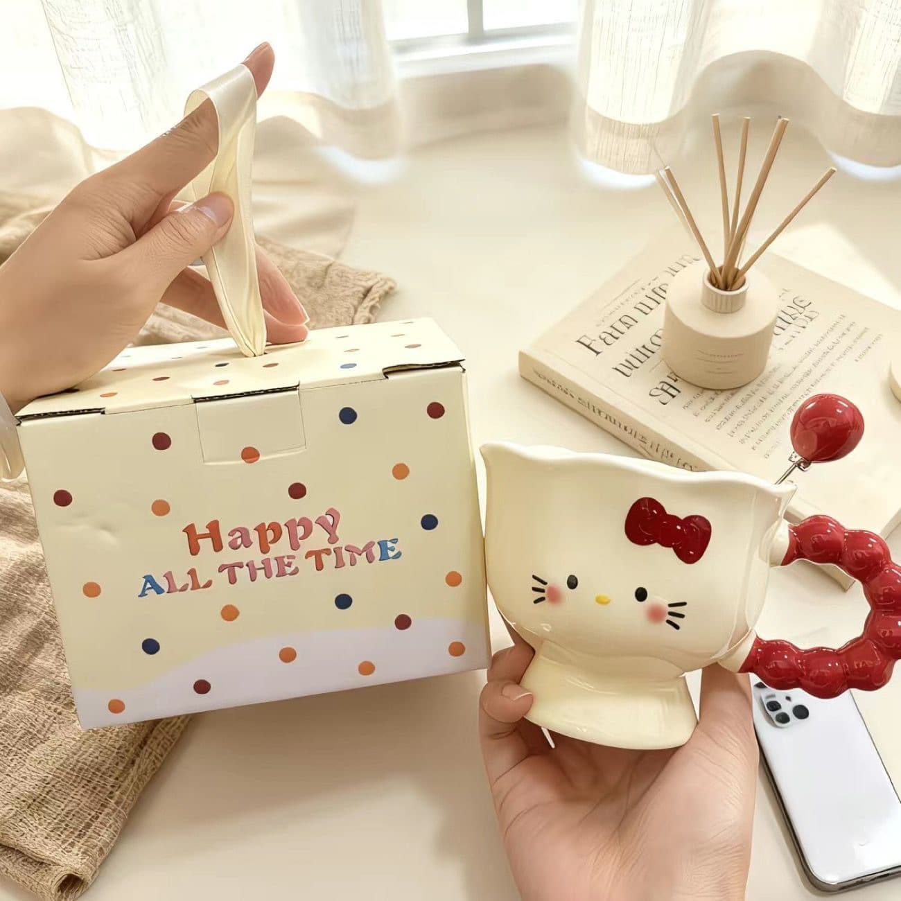 Bubu Mug High-Appearance Ceramic Couple Water Cup Birthday Gift for Girls Souvenir Gift Meaningful Present