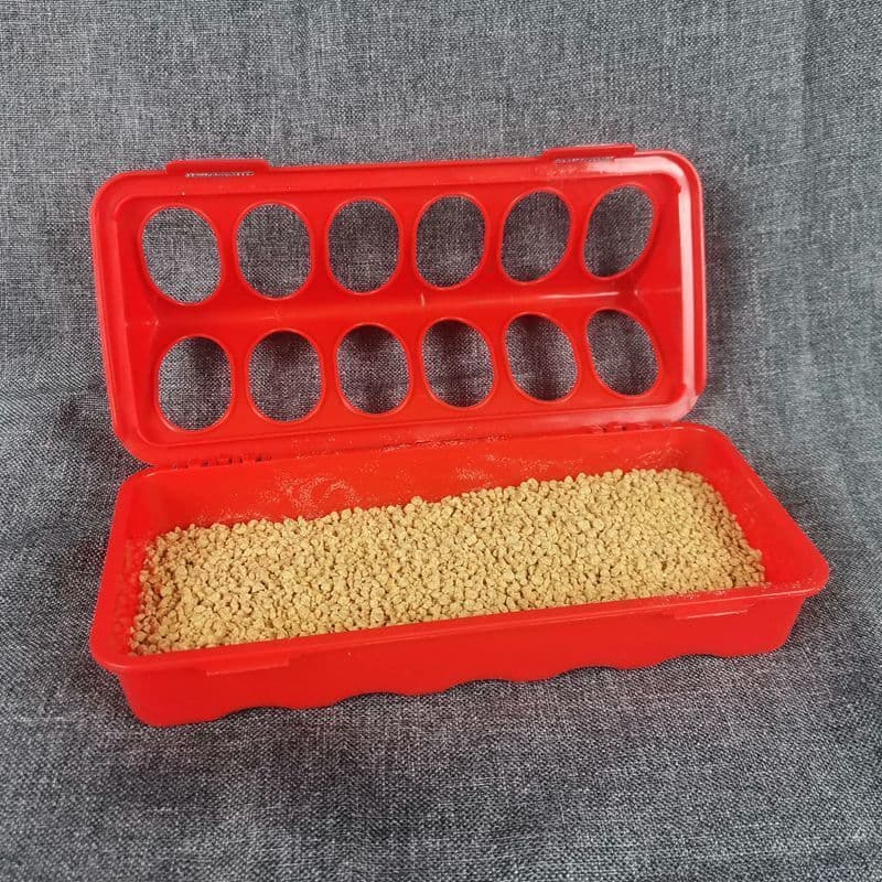 Rutin Chicken Feeder Pigeon Quail Drinker Small Chick Drinker Feed Box Automatic Chicken Feeding