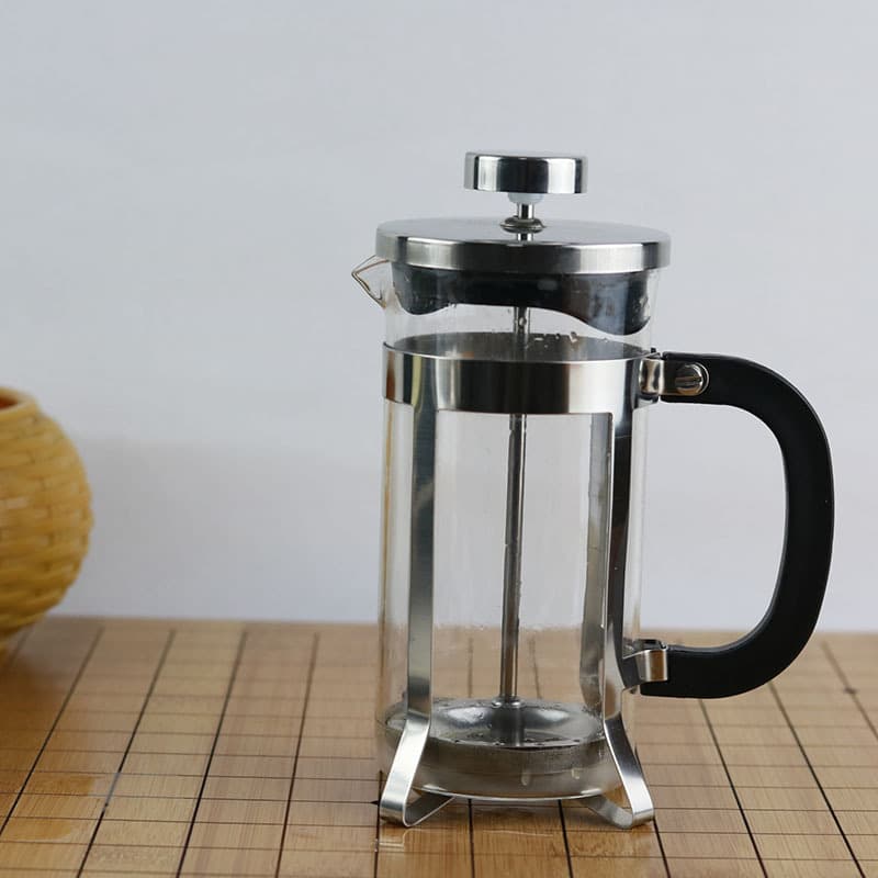 (Genuine) Explosion-proof, high-temperature resistant glass teapot, French press, coffee filter, tea brewing pot, press