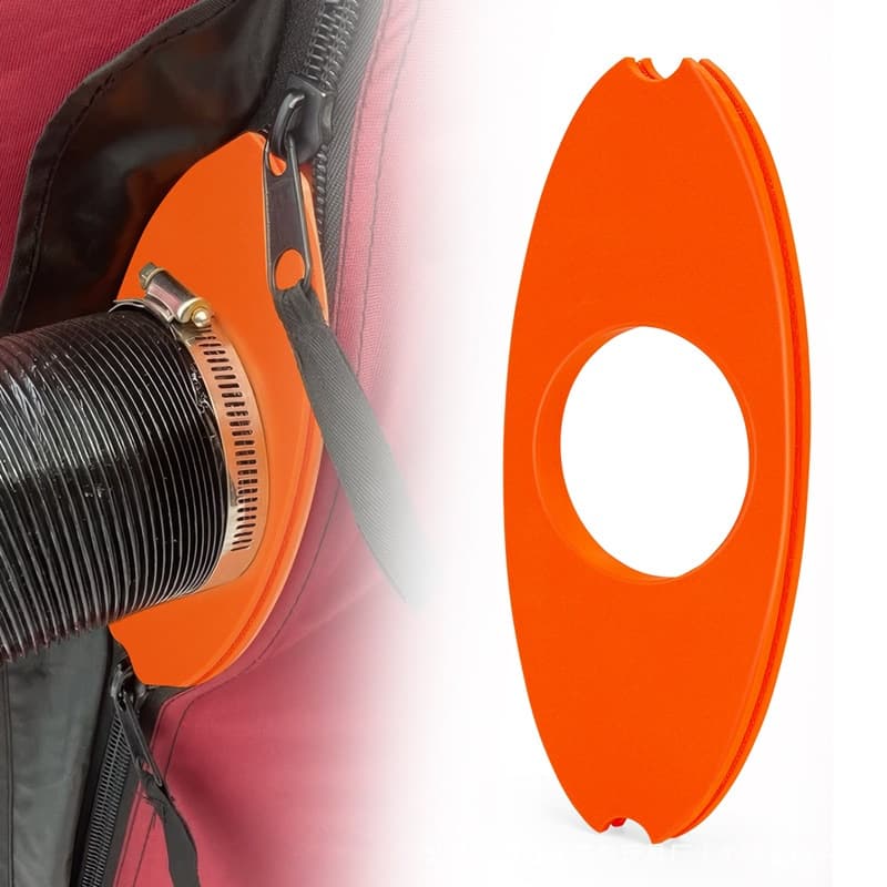 Amazon Hot Selling Diesel Heater Tent Adapter 75mm Tent Ventilation Panel Connector Holder
